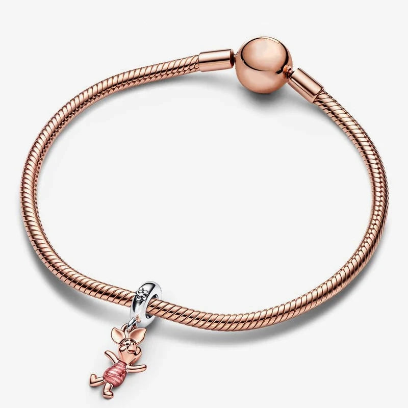 Zawieszka Srebrna Disney Prosiaczek z Kubusia Puchatka