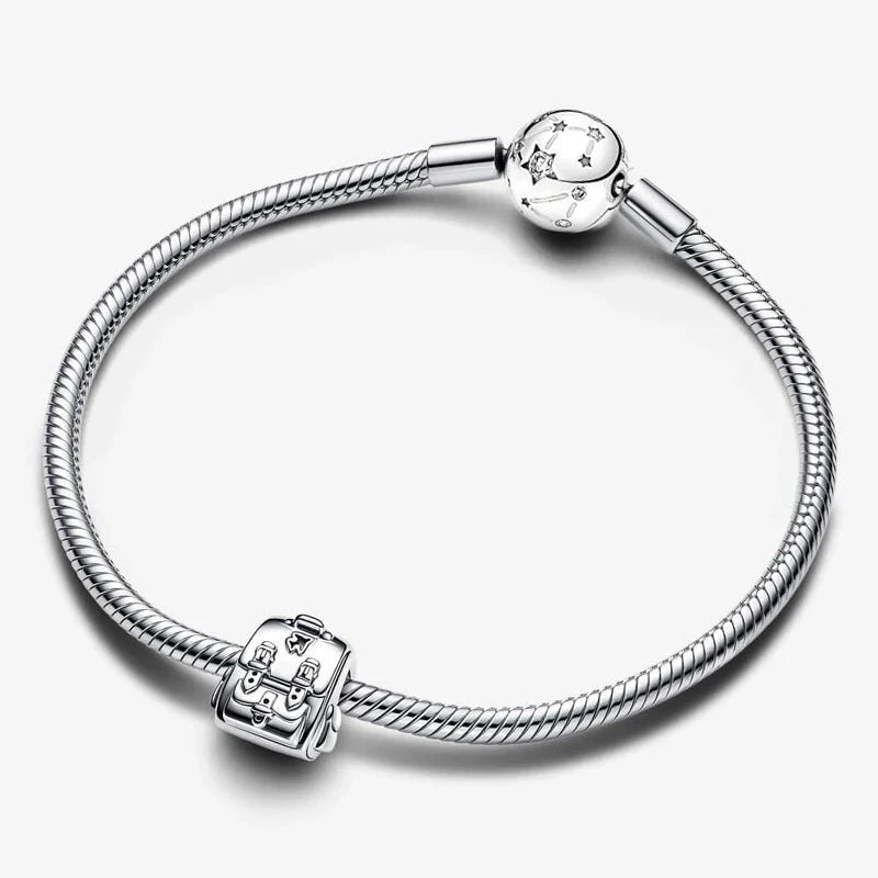 Zawieszka Srebrna w Kształcie Plecaka Przygodowego