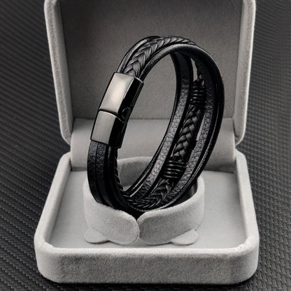 Bransoletka Pleciona z Krzyżem – Styl Boho