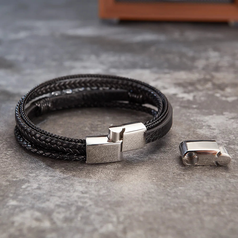 Bransoletka męska ze stali nierdzewnej – elegancja i trwałość w jednym