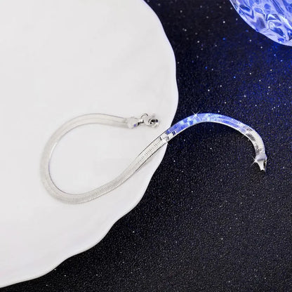 Bransoletka Srebrna Łańcuszkowa 4MM.