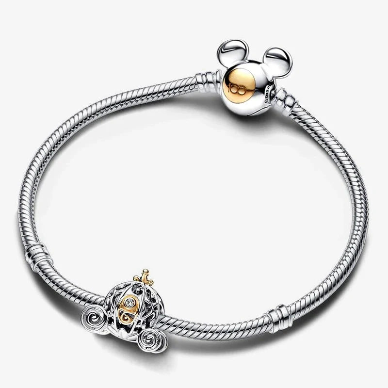 Zawieszka Srebrna Zaczarowana Karoca Kopciuszka