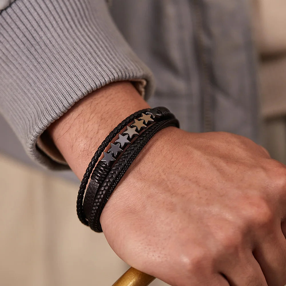 Bransoletka męska ze stali nierdzewnej – elegancja i trwałość w jednym