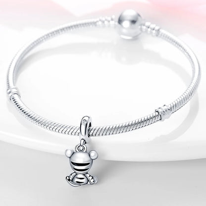 Zawieszka Srebrna w kształcie Tygryska z Kubusia Puchatka