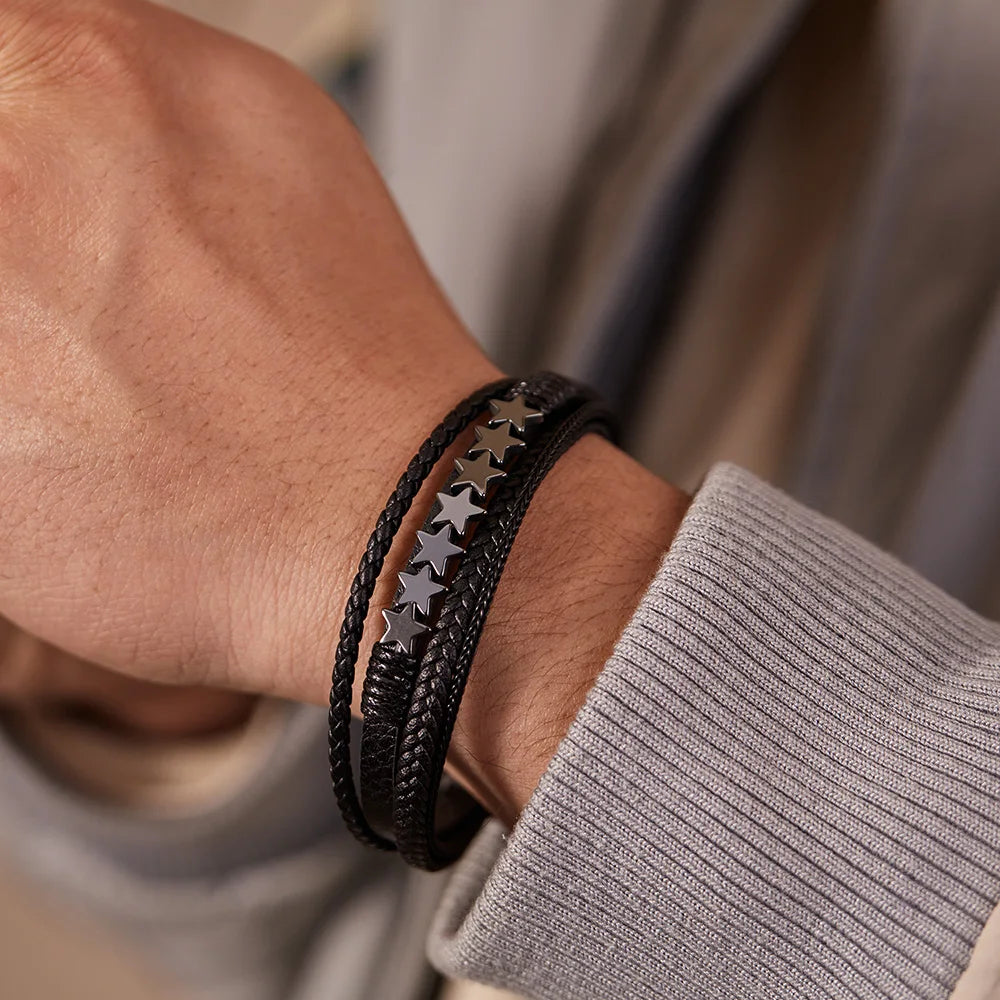 Bransoletka męska ze stali nierdzewnej – elegancja i trwałość w jednym