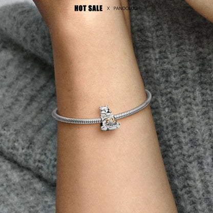 Zawieszka Srebrna Kubuś Puchatek