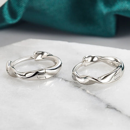 Kolczyki Srebrne Koła - Klasyka w Nowoczesnym Wydaniu